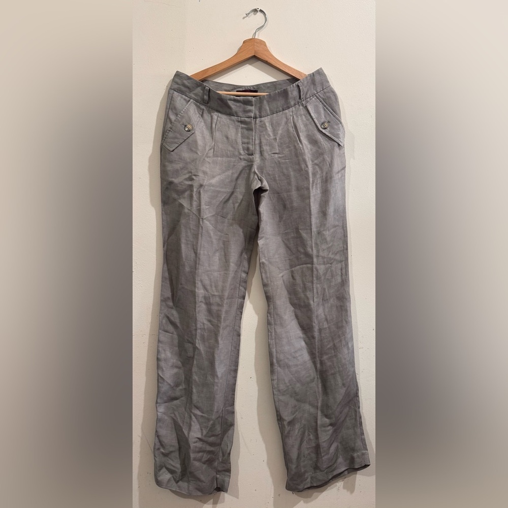 SACOOR BROTHERS Men's Gray Casual Pants